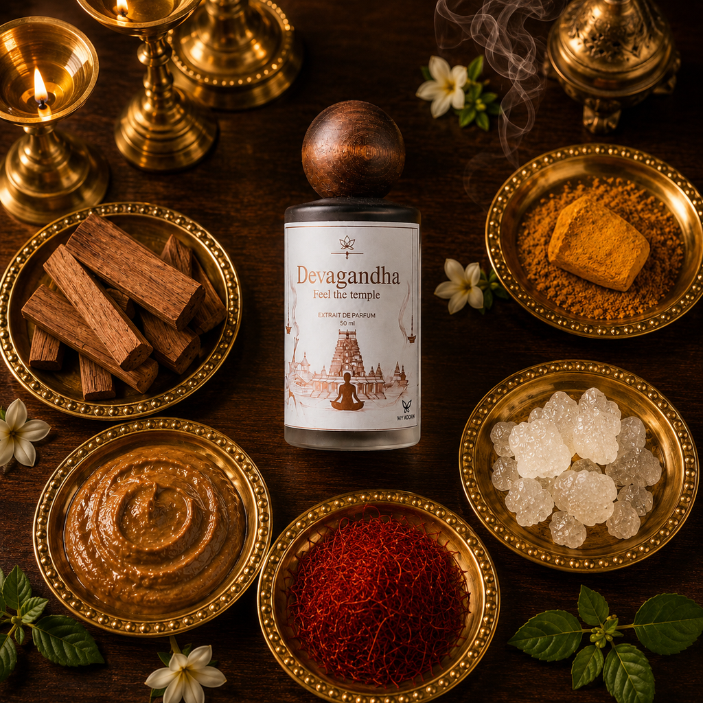 Devagandha Temple Fragrance Perfume 50ml | Extrait de Parfum - ae