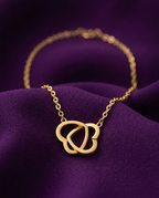 Gold-Plated Anti-Tarnish Heart Pendant