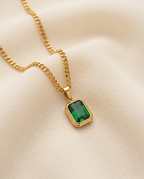 Modern Green Shape Pendant