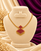 Traditional Kerala Pathakka Necklace