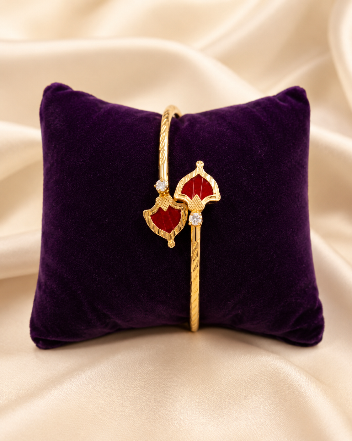 Micro Polish Palakka Adjustable Bangle