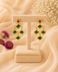 Traditional Palakka Drop Earrings