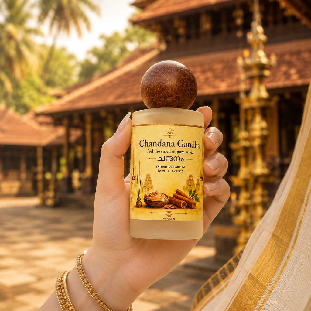 Chandana Gandha Sandalwood Fragrance Perfume 50ml | Extrait de Parfum - ae