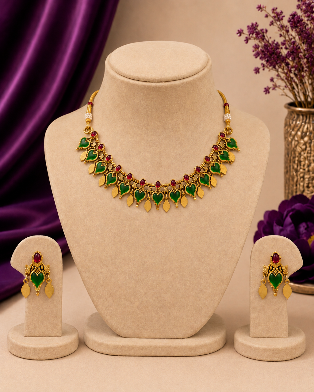 Palakka Ilakkathali Necklace Set