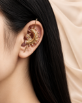 Elegant Gold Plated Ear Cuff