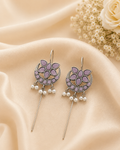 Lilac Moon Pearl Ear Cuff