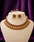 Kerala Style Elakkathali Necklace Set