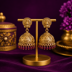 Traditional Kathakali Temple Jhumka