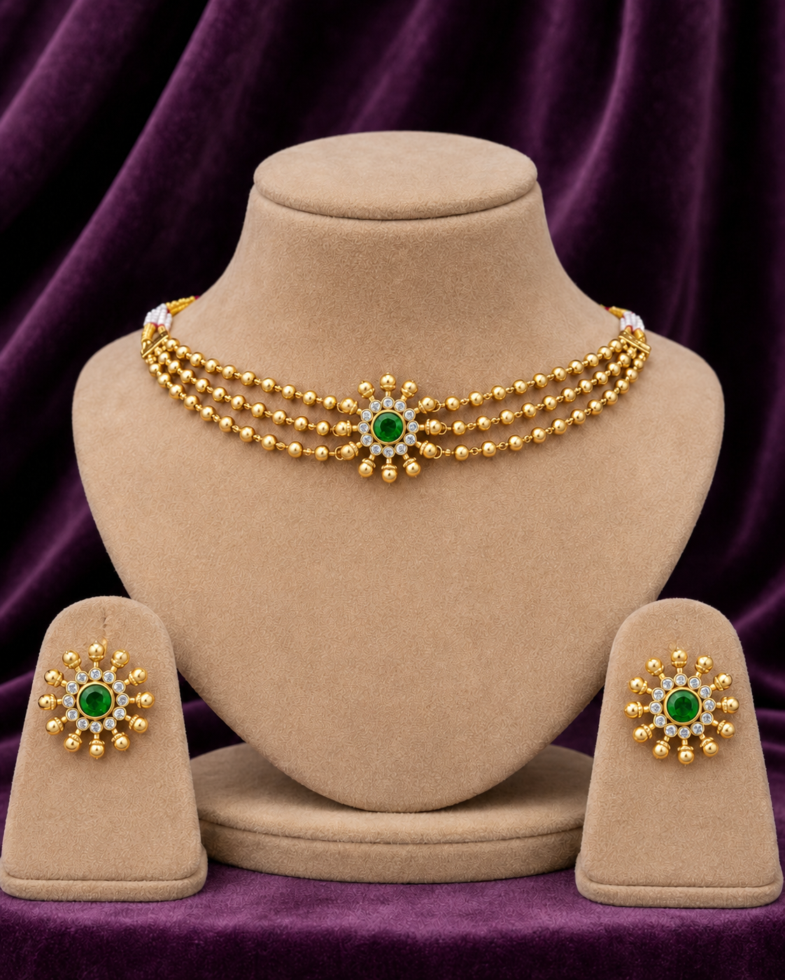 Sunburst Choker Set