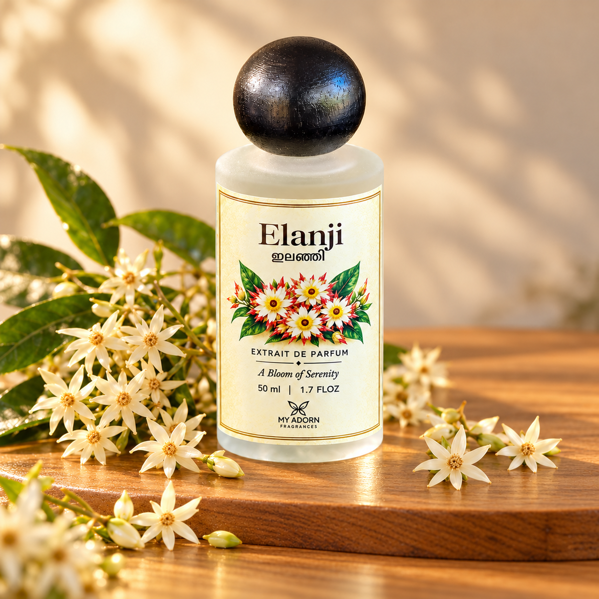 Elanji (ഇലഞ്ഞി) Fragrance Perfume 50ml | Extrait de Parfum