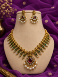 Devi Ratna Necklace Set.