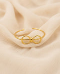 Golden Bow Cuff Bracelet