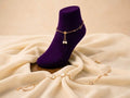 Pearl Charm Anklet Set