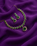 Emerald Glow Necklace Set