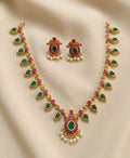 Trendy Palakka Short Necklace Set