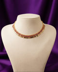 1 Line Micro Polish AD Stone Elakkathali Necklace