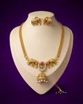 Antique Elephant Design Choker Set