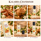 Kalabha Chandanam (കളഭ ചന്ദനം) Fragrance Perfume 20ml | Extrait de Parfum