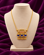 Traditional Gold-Plated Thali Necklace