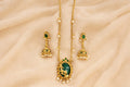 Pearl Drop Pendant Necklace Set