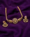 Elephant Motif Temple Chocker Set