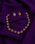 Party Wear Floral Jewellery Set