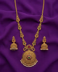 Royal Floral Pendant Jewellery Set