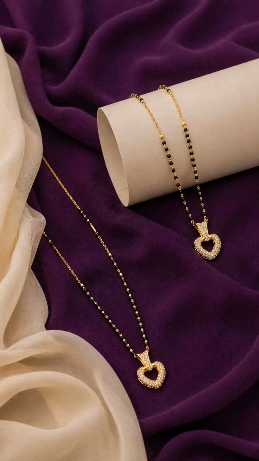 Heart Glow Mangalsutra