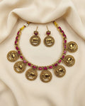 Royal Elephant Temple Jewellery Set