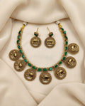 Royal Elephant Temple Jewellery Set