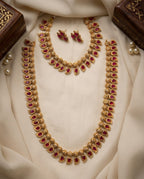 Ruby Emerald Mango Haram Set