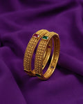 Antique Ruby Green Bangles