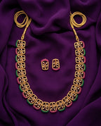 Royal Vine Bead Necklace Set