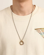 Dual Ring Pendant Chain