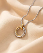 Dual Ring Pendant Chain