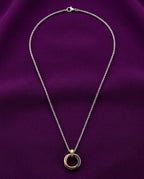 Dual Ring Pendant Chain