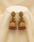 Antique Lakshmi Jhumka Earrings