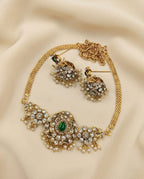 Festive Pearl Necklace Set