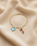 Cute Key Charm Bracelet
