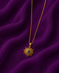 Starburst Pendant Necklace