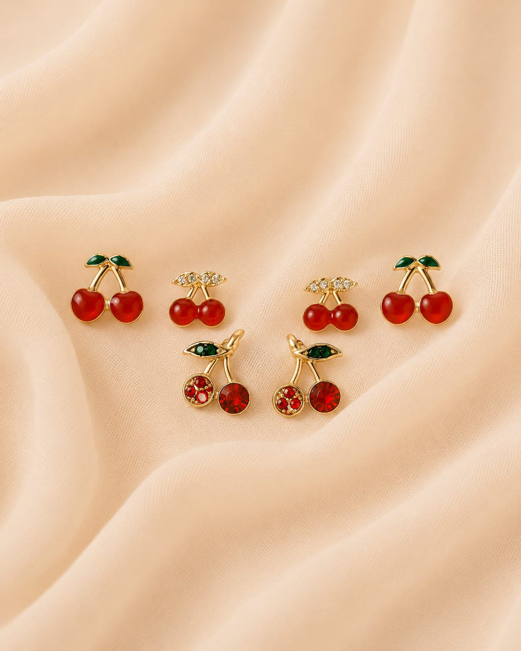 Mini Fruit Stud Earrings