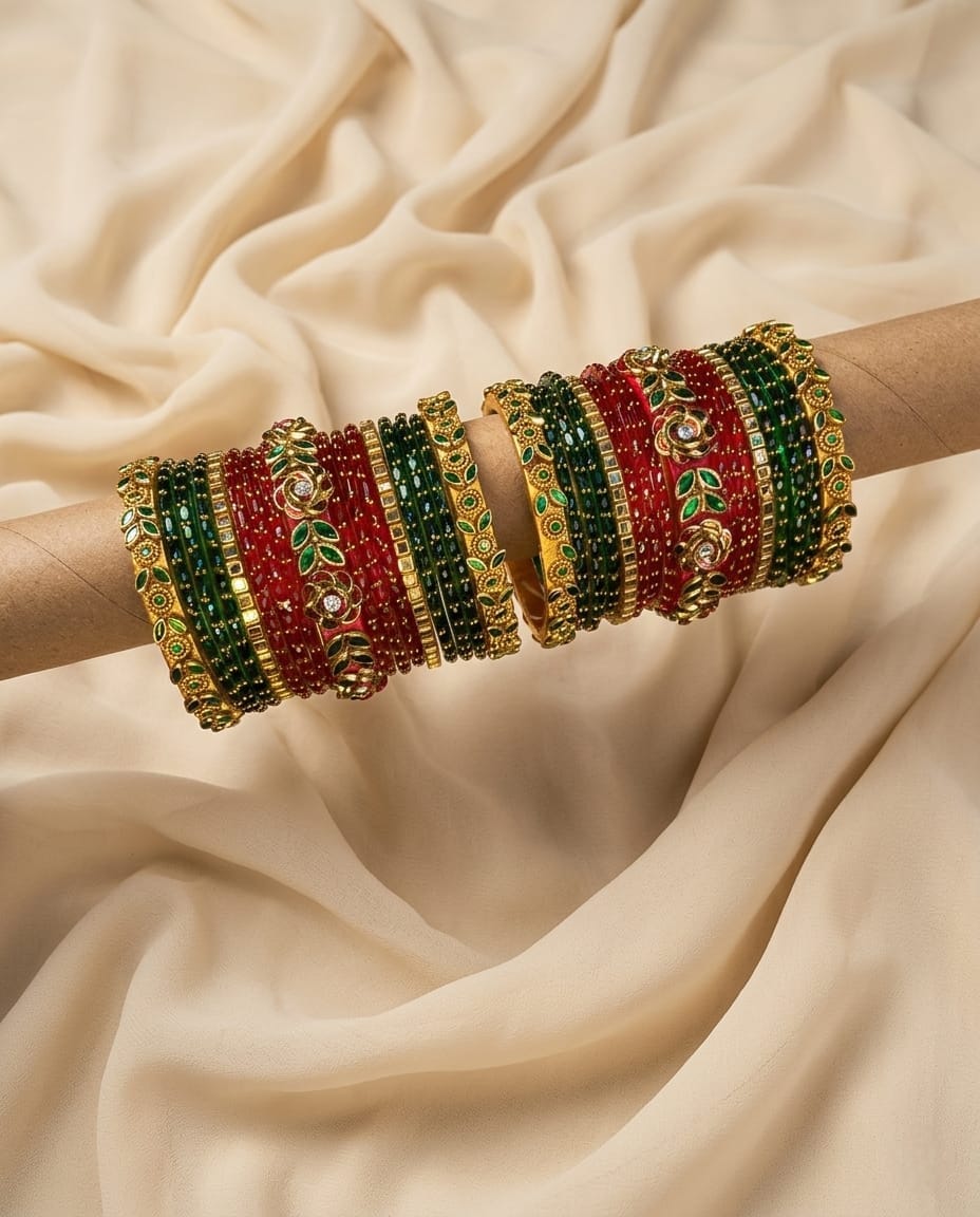 Traditional Bridal Bangle Set