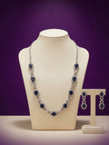 Royal Sapphire Necklace Set - ae