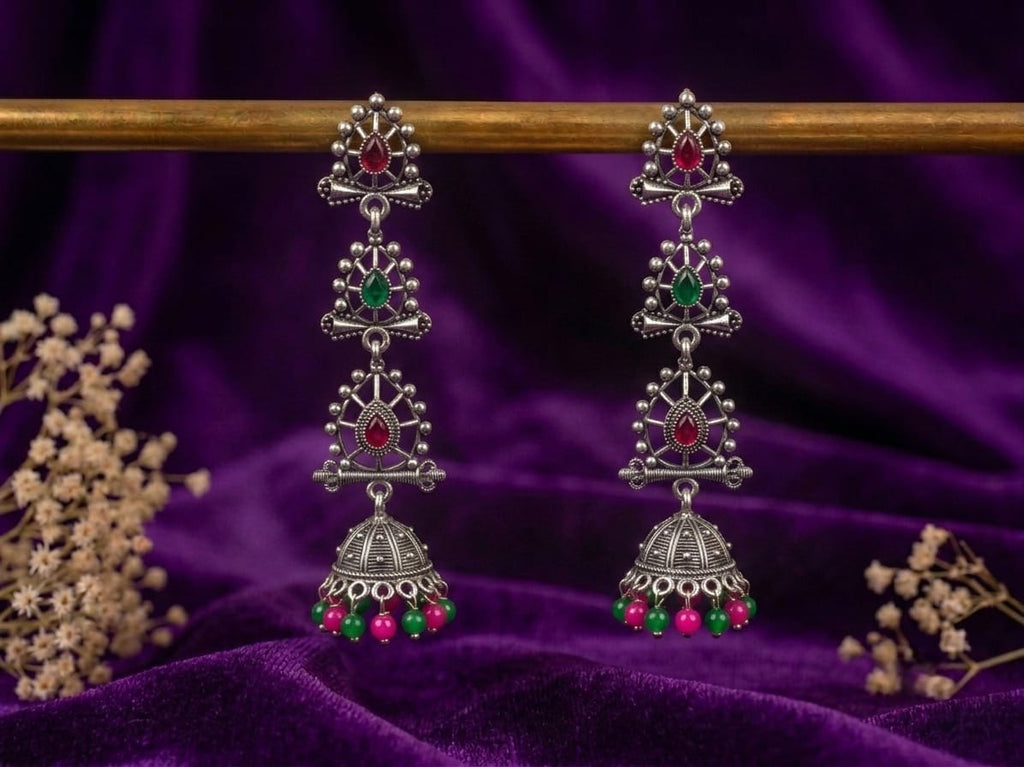 Long Drop Jhumkas