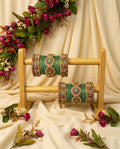 Elegant Stone Bangle Set