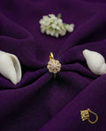 Crystal Floral Nose Ring