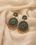 Peacock Stone Earrings