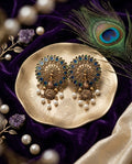 Peacock Pearl Earrings