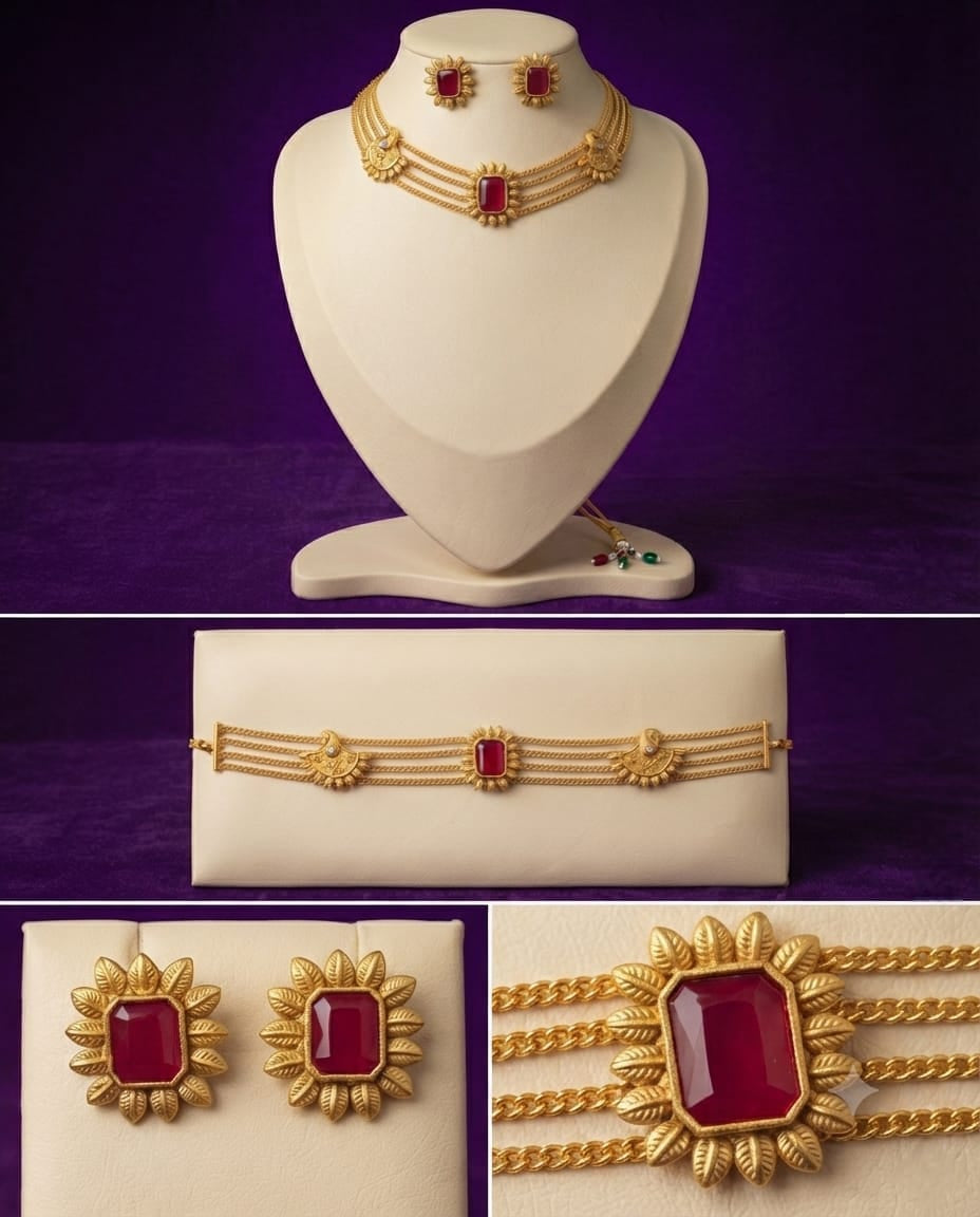 Royal Lakshmi Choker Set