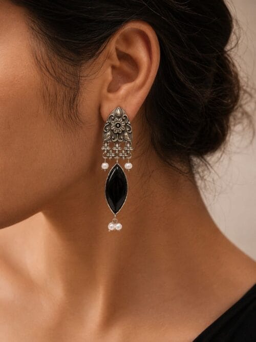 Lunaire Pearl Earrings